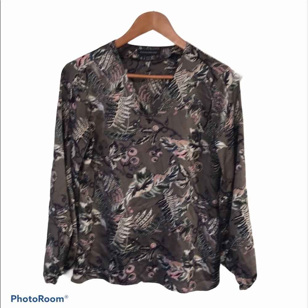 Banana Republic Floral Blouse